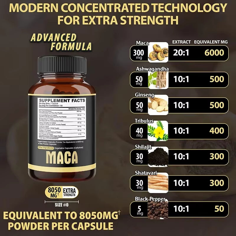 Maca & Ginseng Supplement