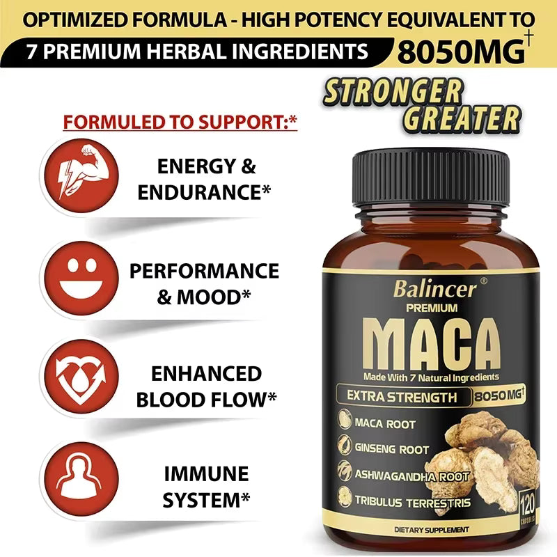 Maca & Ginseng Supplement