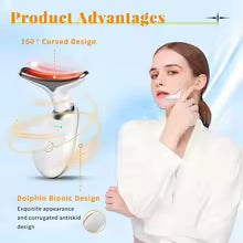 Vibration LED Beauty Device